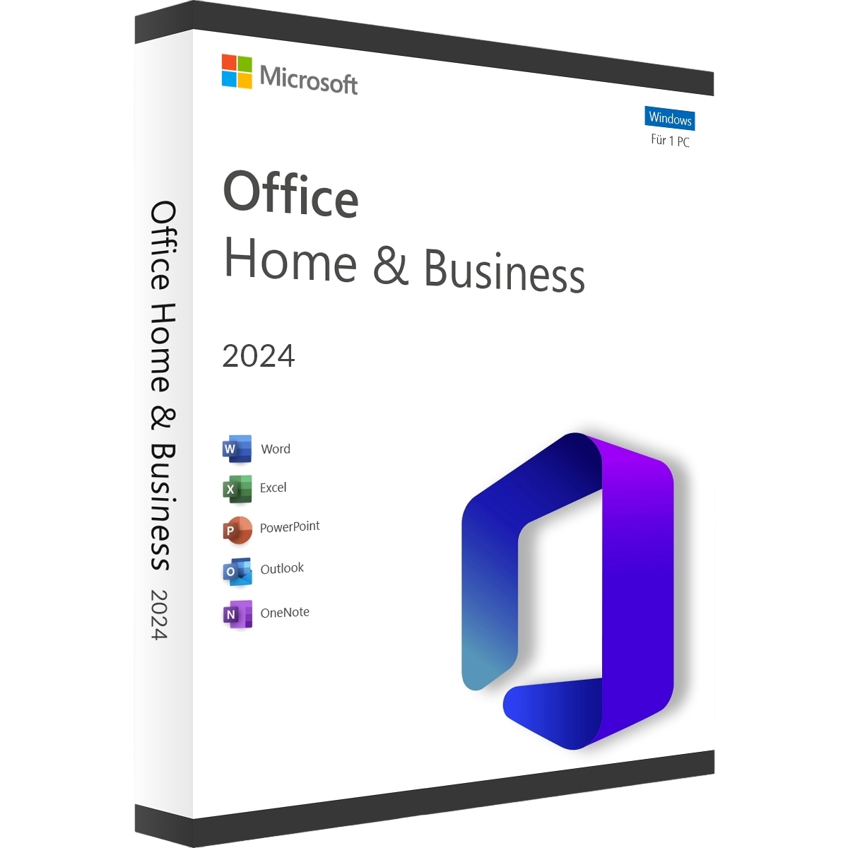 Microsoft Office 2024 Home & Business | Windows Accountgebunden Retail